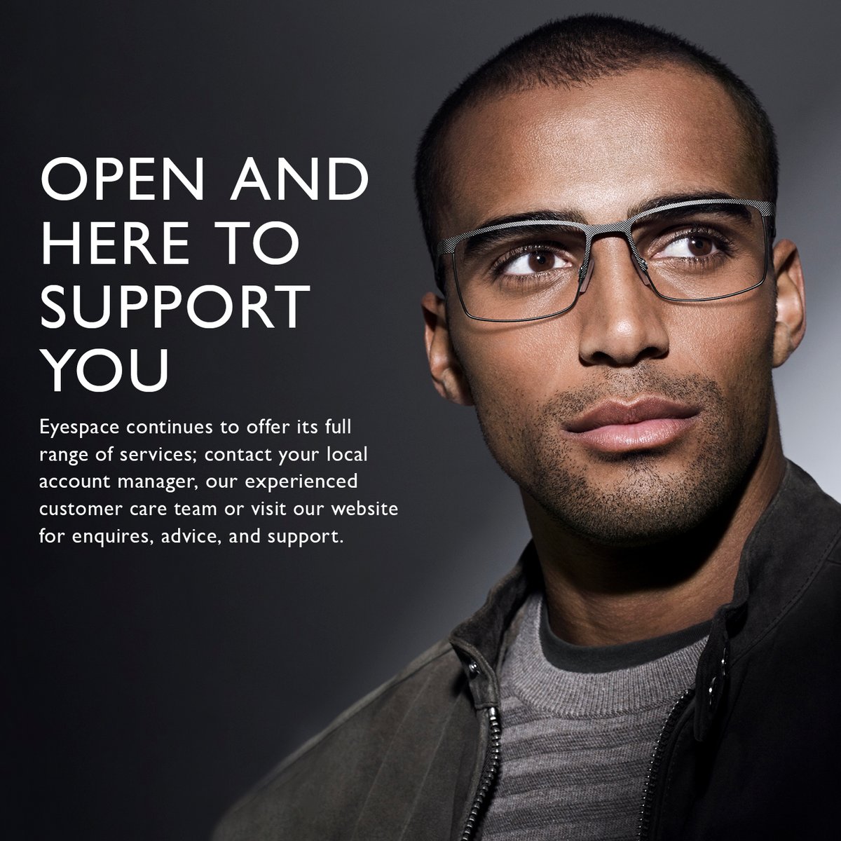eyespaceeyewear's tweet photo. This year, the dedication of frontline eyecare providers has been awe-inspiring. In April, we rapidly adapted every aspect of our operations to stay open, and to keep our staff and customers safe. We remain ready to help you navigate the times ahead. https://t.co/r9dCwM81ch