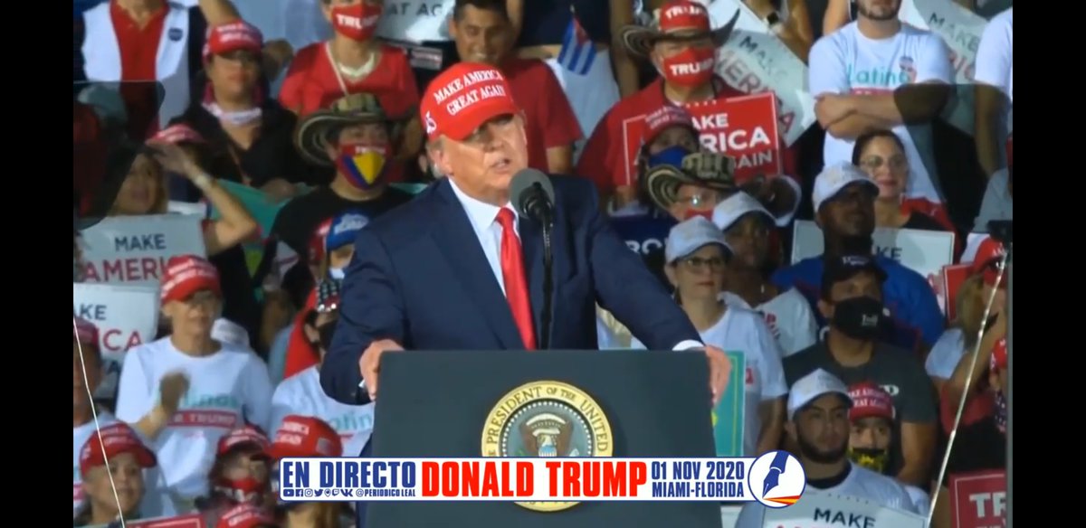 ProtestaMilitar's tweet photo. @GladysdlPReyes ¡Vota! ¡Vota, #Trump! Dios bendiga a esta gran #Nacion #EEUU a @realDonaldTrump y a tí @GladysdlPReyes por estar ahi al lado derecho de @POTUS
Gracias por representar a todos los Ciudadanos #Venezolanos de bien, honestos, trabajadores y de recto proceder #Venezuela #3Nov2020 https://t.co/k67LG0iuPd