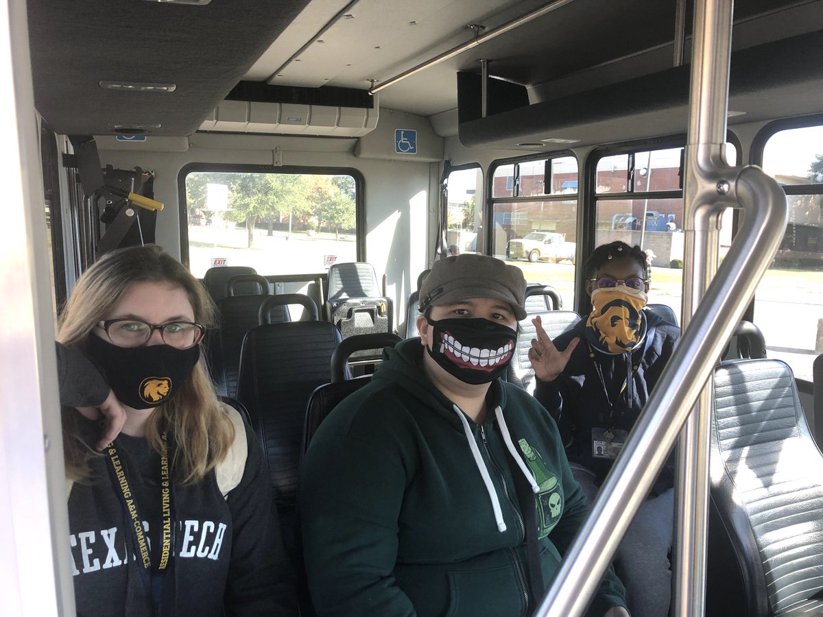 The Election Day shuttle is up and running! Anyone registered to vote at either of the Commerce precincts can get a ride to the polls until 4 today! Shuttles leave every 20 minutes from the Lion statue outside of the Rayburn Student Center.