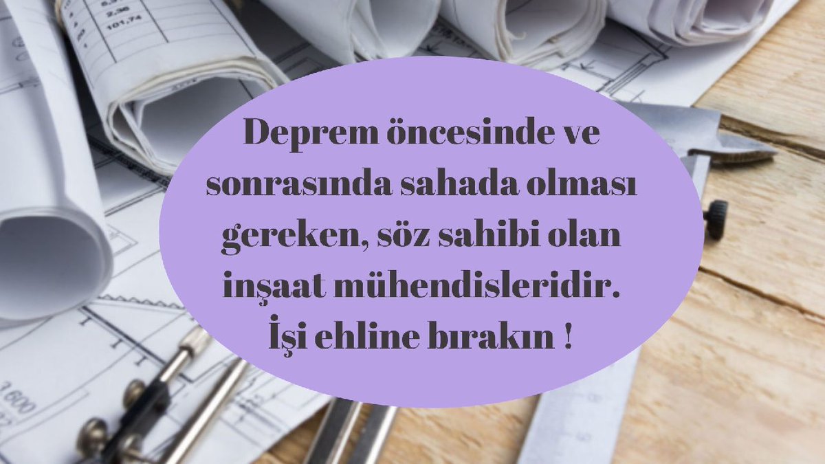 Asıl önemli olan mesele şudur: deprem gerçeğinin farkında olup bunun için ne kadar önlem aldığımızdır.Yapıların depreme göre inşası mecburdur.İnşaat mühendisleri inşaat sürecinin figüranı değil,öncüleridir. Artık bir şeylerin değişmesi şart olmuştur! 

#DepremeKarsi5000İnsaatMuh