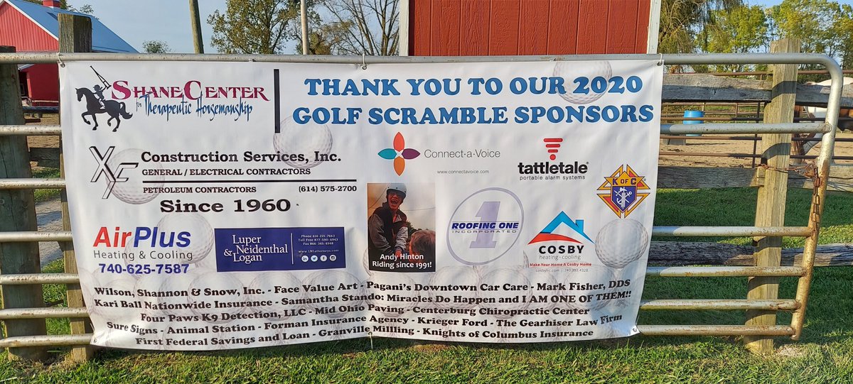 LNLAttorneys's tweet photo. LNL is a proud sponsor of the Shane Center's 2020 Golf Scramble as it continues to help improve the qualify of life for people with disabilities. Learn more about Shane Center for Therapeutic Horsemanship at https://t.co/acgoiL8zF5. https://t.co/f0jzFYMsnS