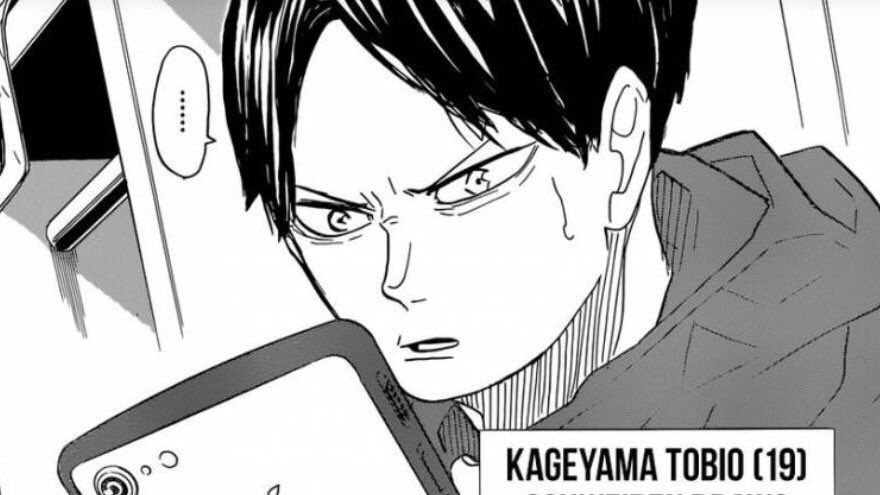 not how oikawa's reaction to iwa's selfie with ushiwaka is almost exactly the same as kageyama's reaction to oihina's ? 