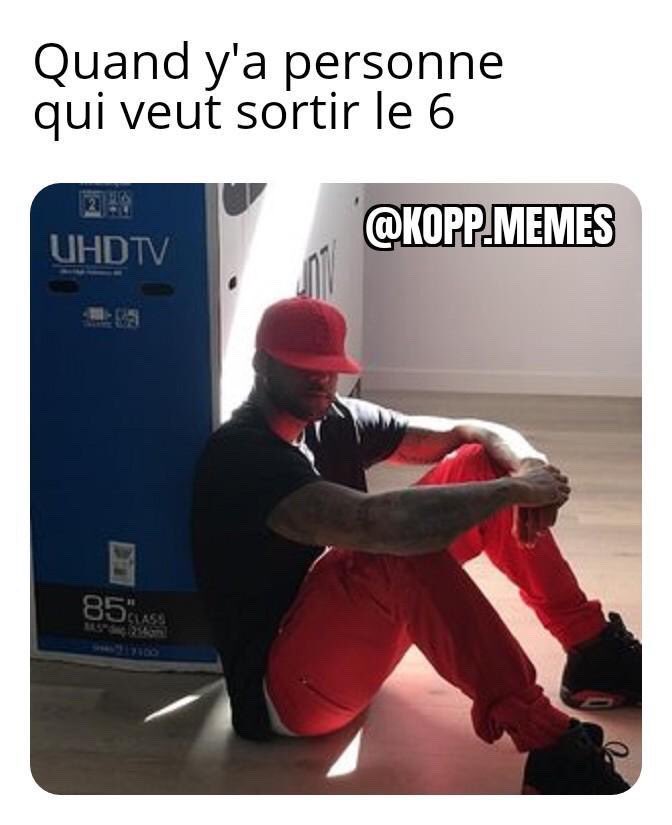 Kopp_Memes's tweet photo. « Le King reste le King😂@booba
.
.
.
#drôle #tropdrole #videodrole #drolehumour #droles #tweetdrole #humourdrole #droledetweet #drolement #comptedrole #humour https://t.co/L0Y5flajN7