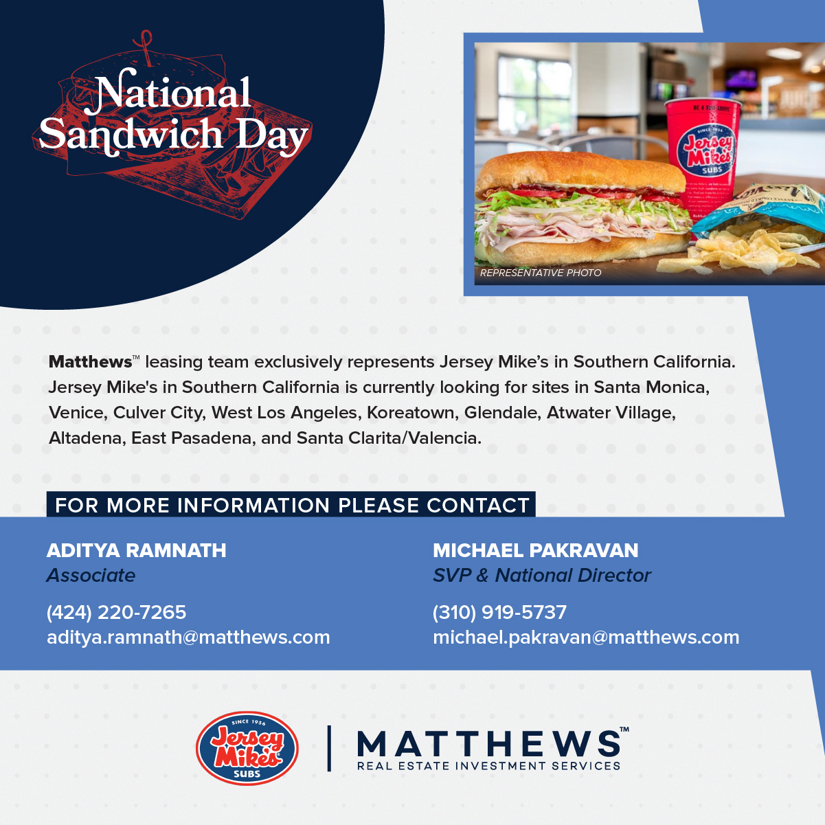 jersey mike's matthews