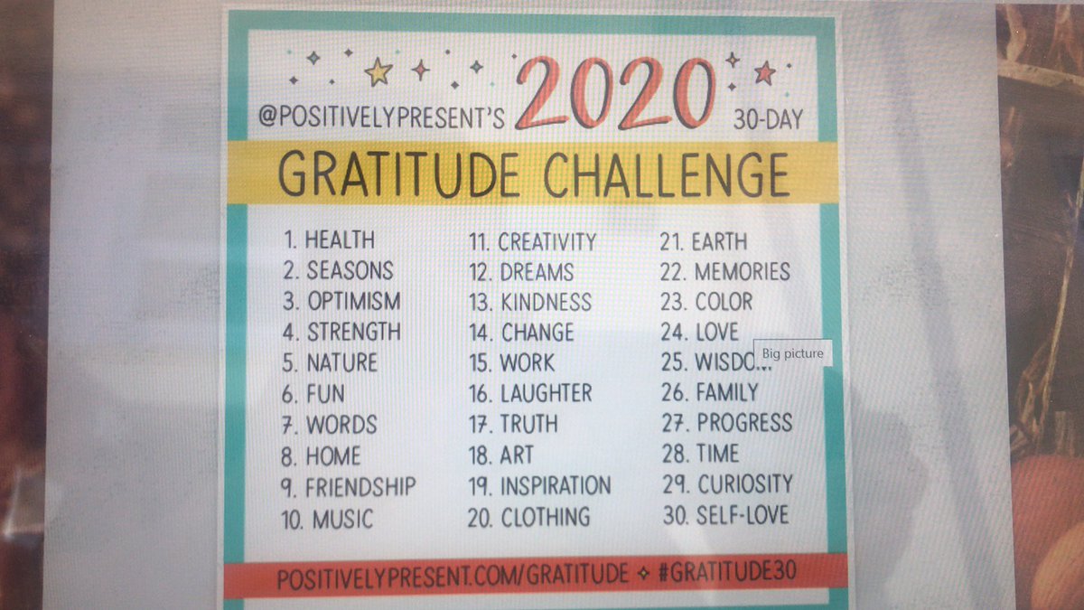 SOMBuccaneers's tweet photo. SOM is participating in the 2020 Gratitude challenge!! https://t.co/nHwGainHsX