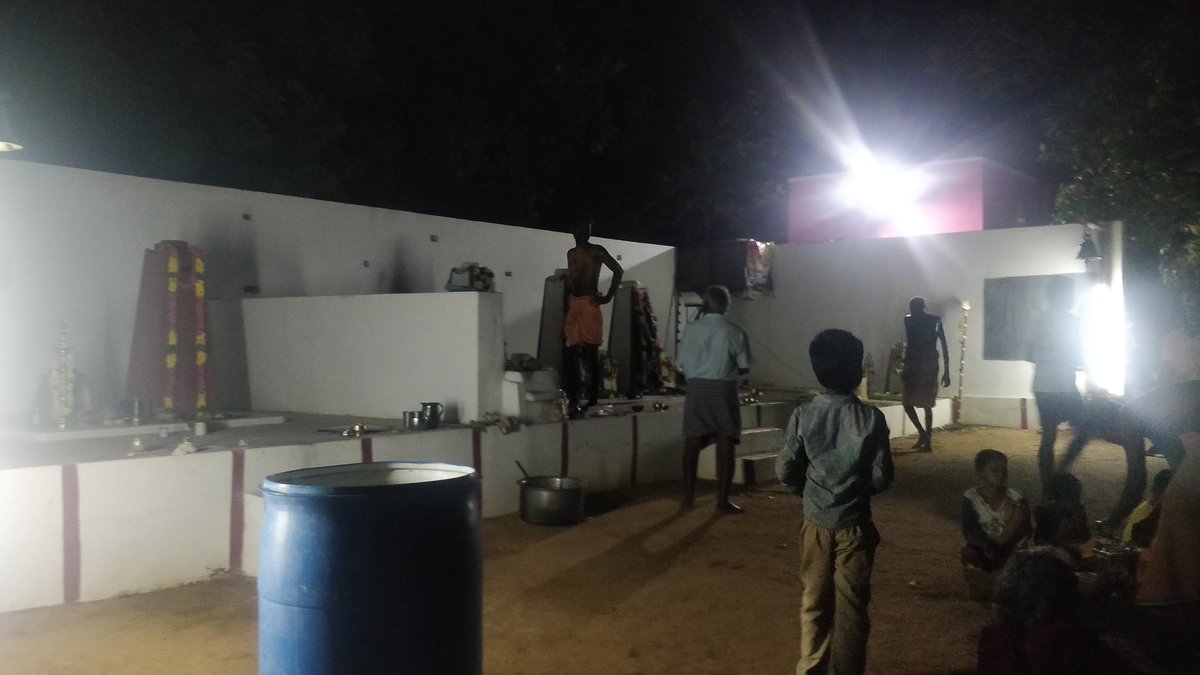 There are three temples involved in this festival: 21 madaswamy temple(first 2photos), kamatchi amman temple and easwari amman temple.