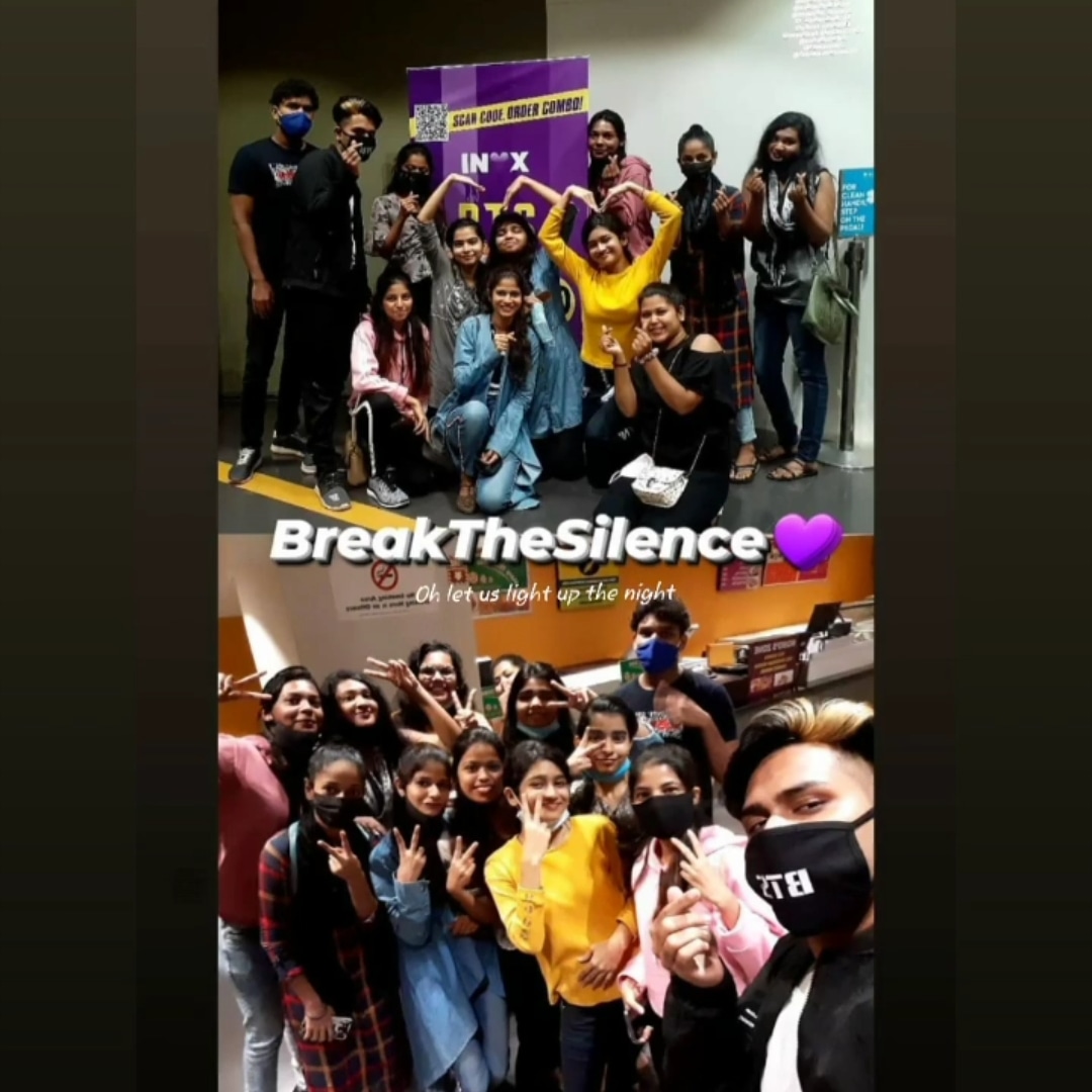 grace_afonso's tweet photo. Finally watched BREAK THE SILENCE... So grateful to our boys for everything 

@BTS_twt  @bangtan__india @Sneha39916740 @INOXMovies @BangtanGoa @maysha_queiroz https://t.co/ybKpG9kr1M