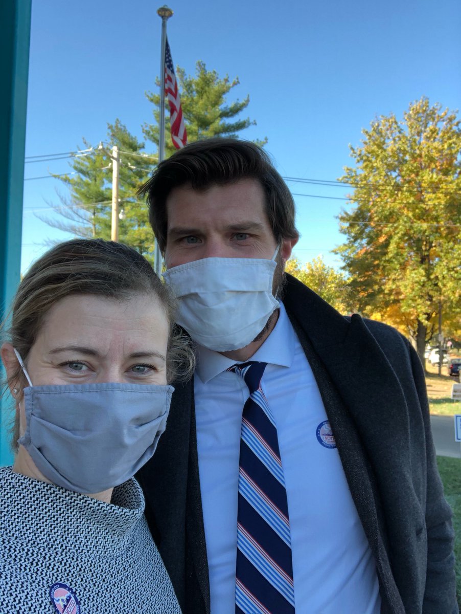 OldenburgSTL's tweet photo. Easy-Peasy this morning at Buder Library. Line moved quick. Thanks to all the very helpful volunteers.
Worth noting: I got to vote w/ @lola3302, which hasnβt happened since March 2017. We had good luck in that election...hoping for good fortune in this one.
#precinct7. https://t.co/lp0GjLJboK