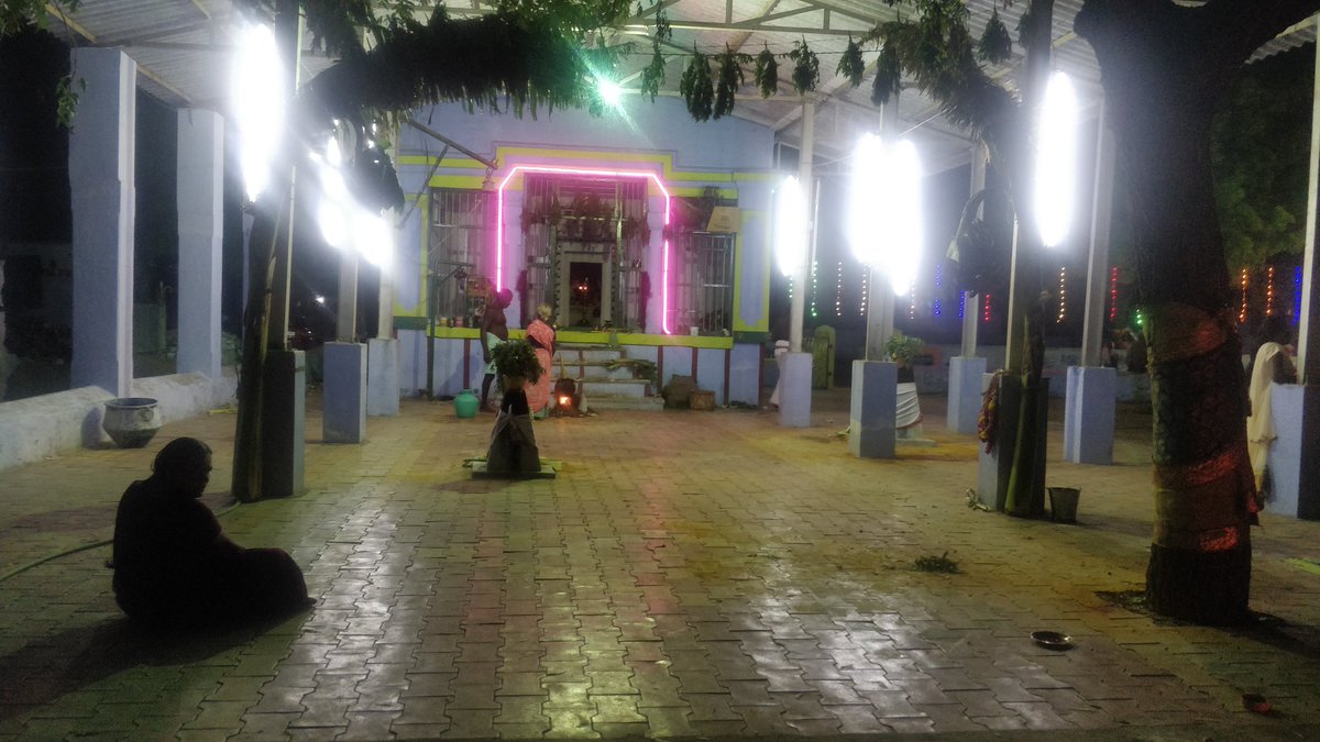 There are three temples involved in this festival: 21 madaswamy temple(first 2photos), kamatchi amman temple and easwari amman temple.