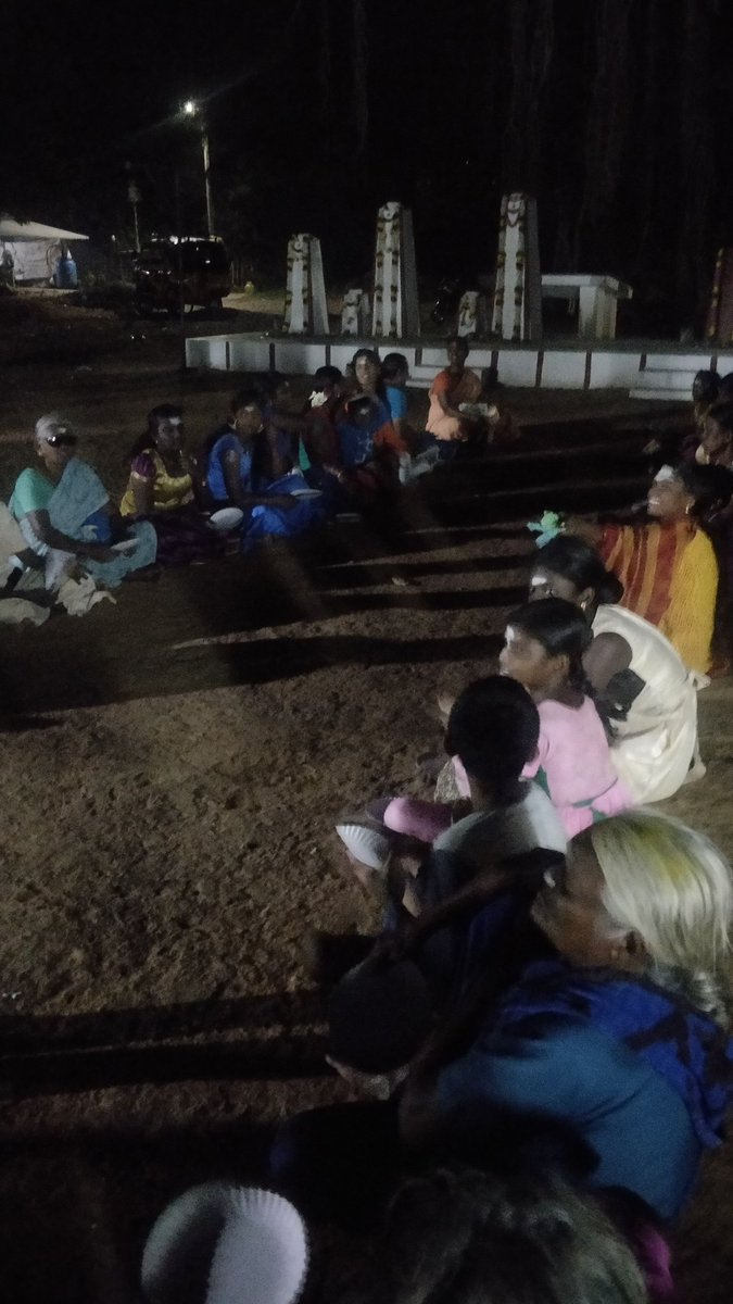 First poojai happens at 21 madaswamy kovil. As every function, they make pongal.