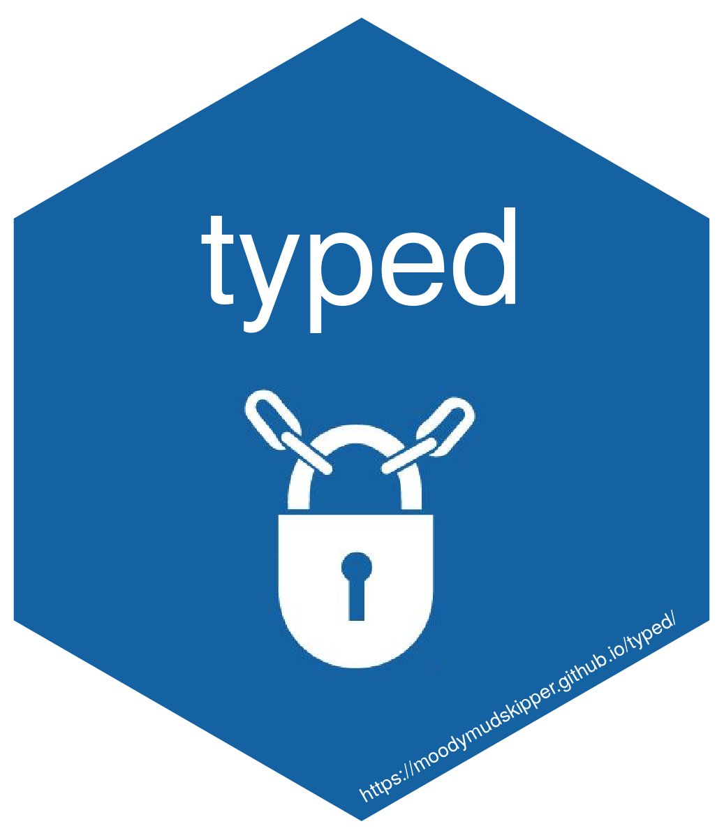 Introducing {typed}. 
A type system for R:
* set variable types in a script or the body of a function, so they can’t be assigned illegal values
* set argument types in a function definition
* set return type of a function

feedback welcomed!

moodymudskipper.github.io/typed/

#rstats