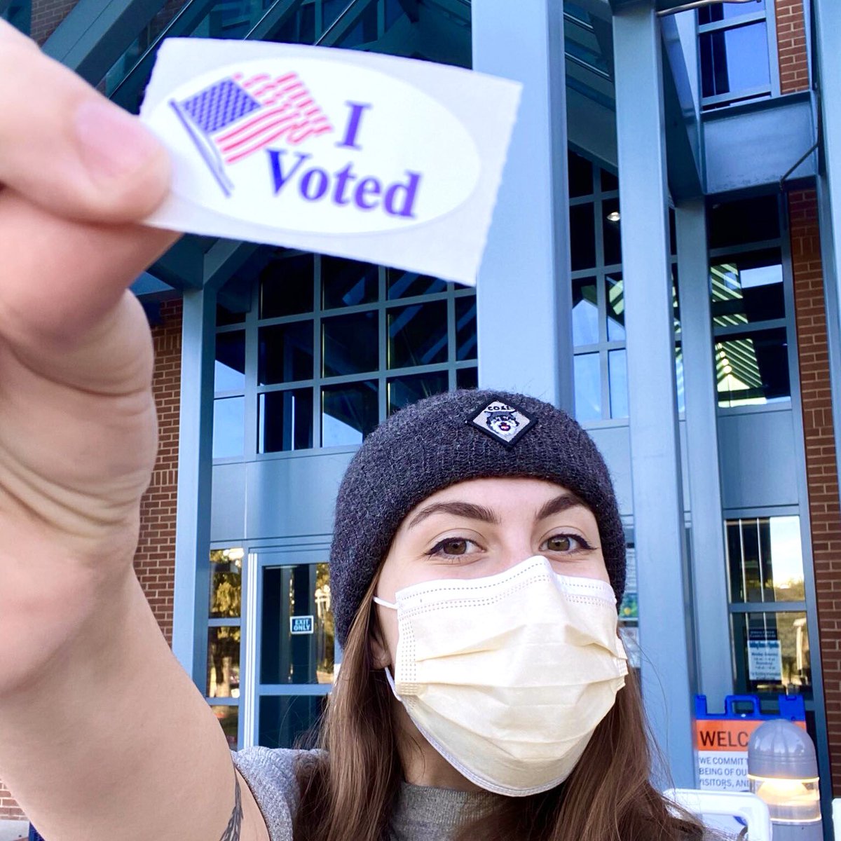 Election Day is upon us! Go out and exercise your right as an American and vote!! 🗳🤩 
Let your voice be heard.