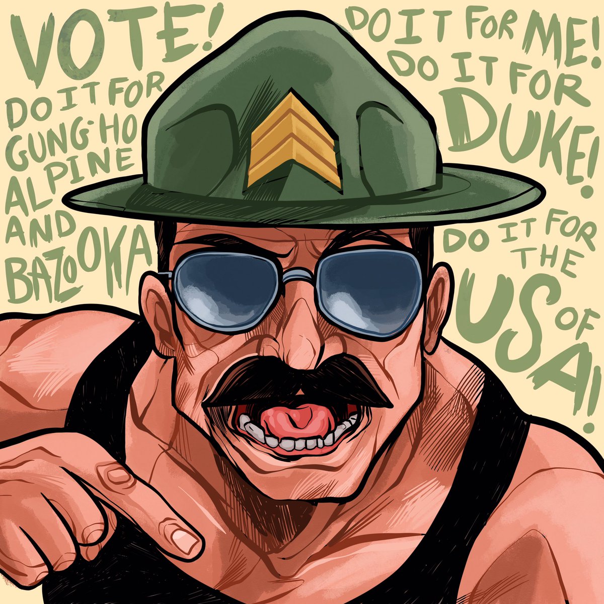 joedunn721's tweet photo. Joevember Day 3: Sgt. Slaughter
Sgt. Slaughter is of course the boot camp instructor in a remote location that whips Joes into shape like no one else.
#joevember #gijoe #gonoe #knowingishalfthebattle #tealamericanhero #sgtslaughter #sargentslaughter #vote #vote2020 https://t.co/yMxLtNUJEL