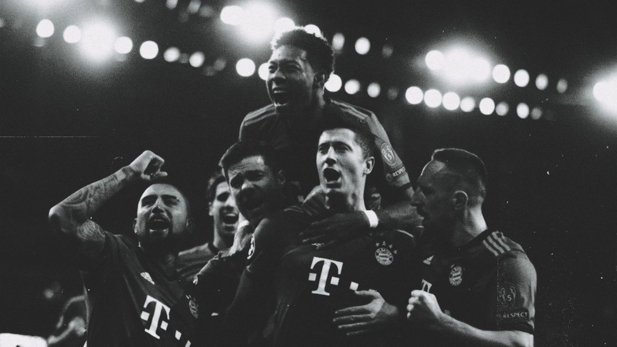 Bayern humillating Arsenal away