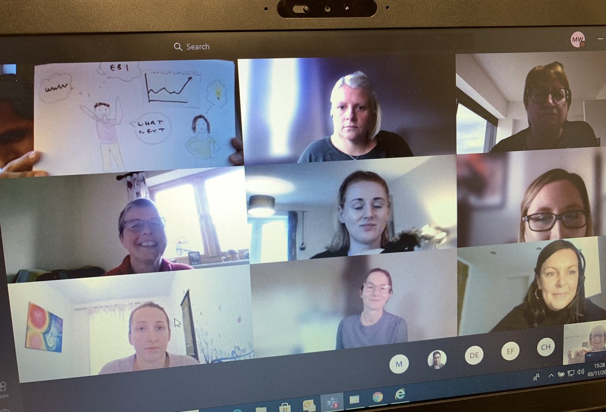 ChelleWilde's tweet photo. Virtual session for #cohort15 today brought out the creative side of our coaches. An afternoon of fun, learning and sharing coaching experiences #QIskills #coachesdevelopment @SheffieldMCA https://t.co/jUzGyvpl4u