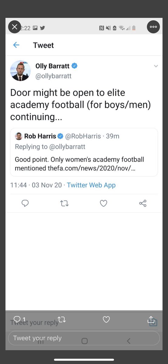 graciedriscoll4's tweet photo. Surely they arnt going to allow academy football to boys and not girls 🤷🏼‍♀️ what kind of a message does that send out!! Are girls not as important 😡😡 https://t.co/bypVztLZUN