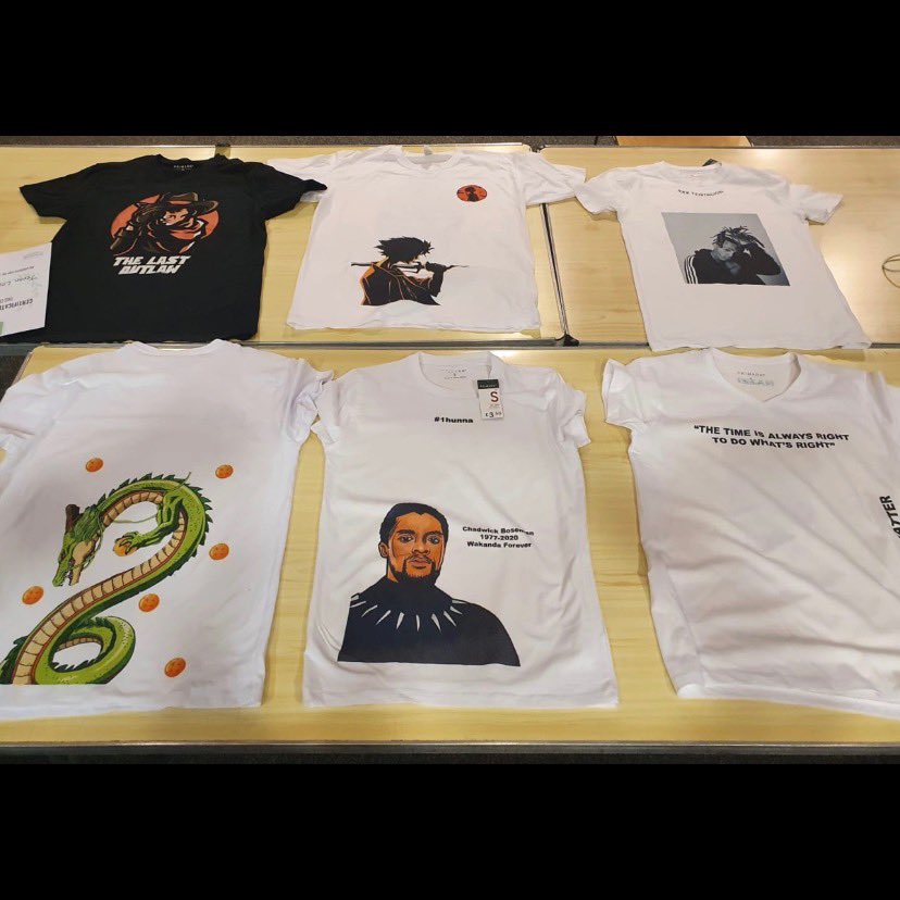 Last week we held a Half Term programme with TJ! 10 boys and girls from the White City estate in West London took part in workshops and built their knowledge around marketing and key branding! As a result of the workshops, each child designed their own amazing t-shirt! 💚✨