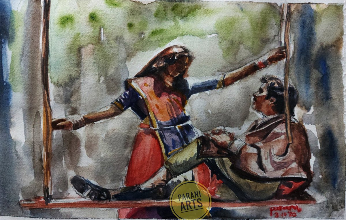 tparaval's tweet photo. #55
🎻 🎻 தாலாட்டும் பூங்காற்று நானல்லவா...

நீ கேட்டு பாராட்டு ஓ... மன்னவா....🎻🎻

#rajasongsinwatercolour #watercolour #rajasongsinwatercolor

#vaali #janaki

 #watercolor #parani #paranisketch #ராஜா
#tamilmusic
#musicalframes #art https://t.co/7pEvCyC3w8