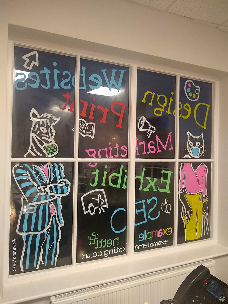 Example Marketing tweet media