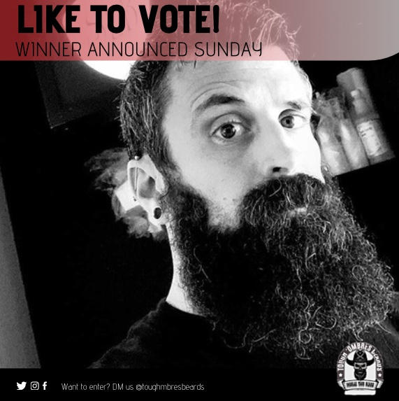 BeardsTough's tweet photo. NEW COMPETITOR 💪🏼
@thebastardsonofedwood is TUESDAYS #beardoftheday
LIKE this post to cast your vote! Whoever gets the most likes across our Social Media will be announced as the Winner on Sunday and hailed as our #beardoftheweek -claiming one of our awesome products! https://t.co/Fd87hhDWnt