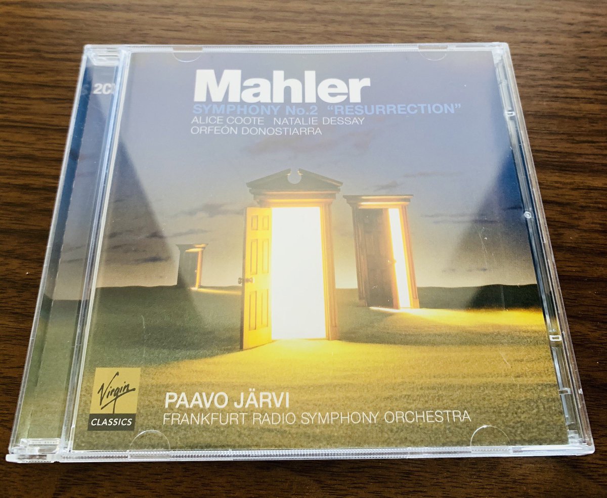 #NewMahler Resurrection 
#PaavoJärvi #Dessay #Coote #FrankfurtRSO (2010).