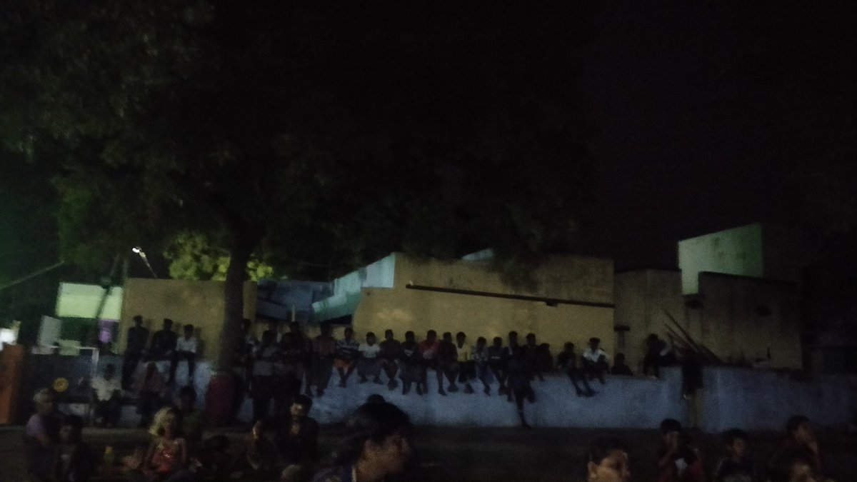 I am super bored and watching the crowd. Semma reactions and fantastic whistling from the village youth. 