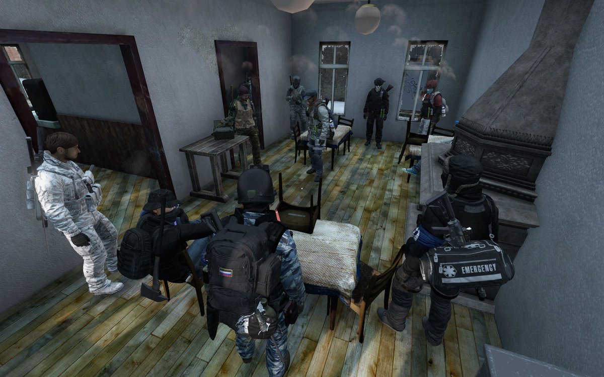 RPRANGERZ's tweet photo. Staying warm while winter sets in. Even better with friends around! #DayZ #RP @DayZ https://t.co/z9dCEIBzsS