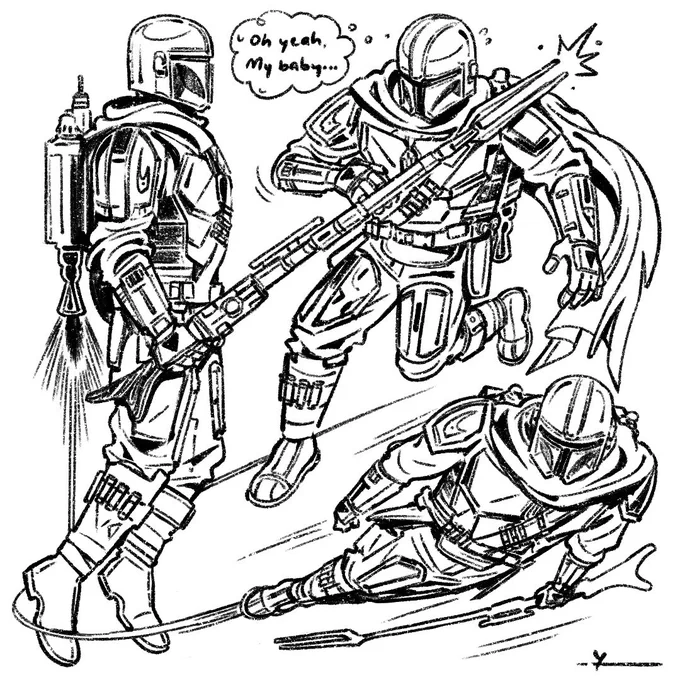 him...?✨ #TheMandalorian 