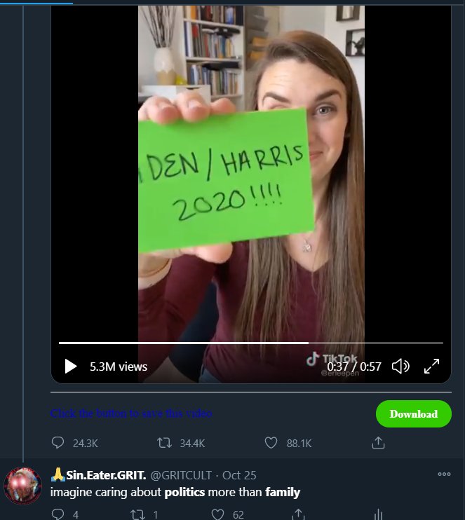 Another examplea man on his death bed, is forced to make his last wish a political one. this has religious connotations this is the last redemption. his last redemption to save his soul and make his last act one that converts him on his death bed https://twitter.com/GRITCULT/status/1320401053880299520?s=20