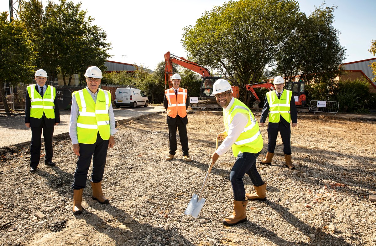 Building work has started on the I-Construct project - a £2.3m centre of excellence for construction innovation in #Braintree.

The hub will be a place where innovative construction ideas, technology and techniques are shared and celebrated.

Read more: bit.ly/3mL10qD