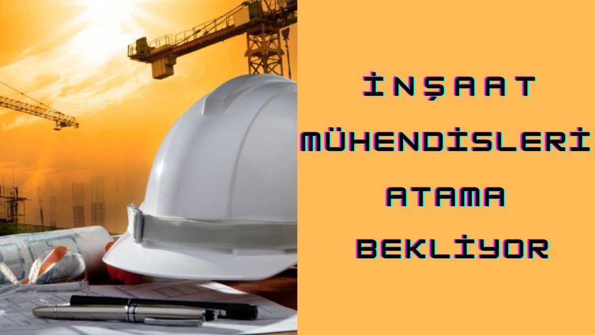 Acilen kurumlarda inşaat mühendislerinin aktif rol oynaması lazım. Deprem özel bir firmanın veya denetimin insiyatifine bırakamılamayacak kadar ciddi bir doğal afet.
#DepremeKarsi5000İnsaatMuh