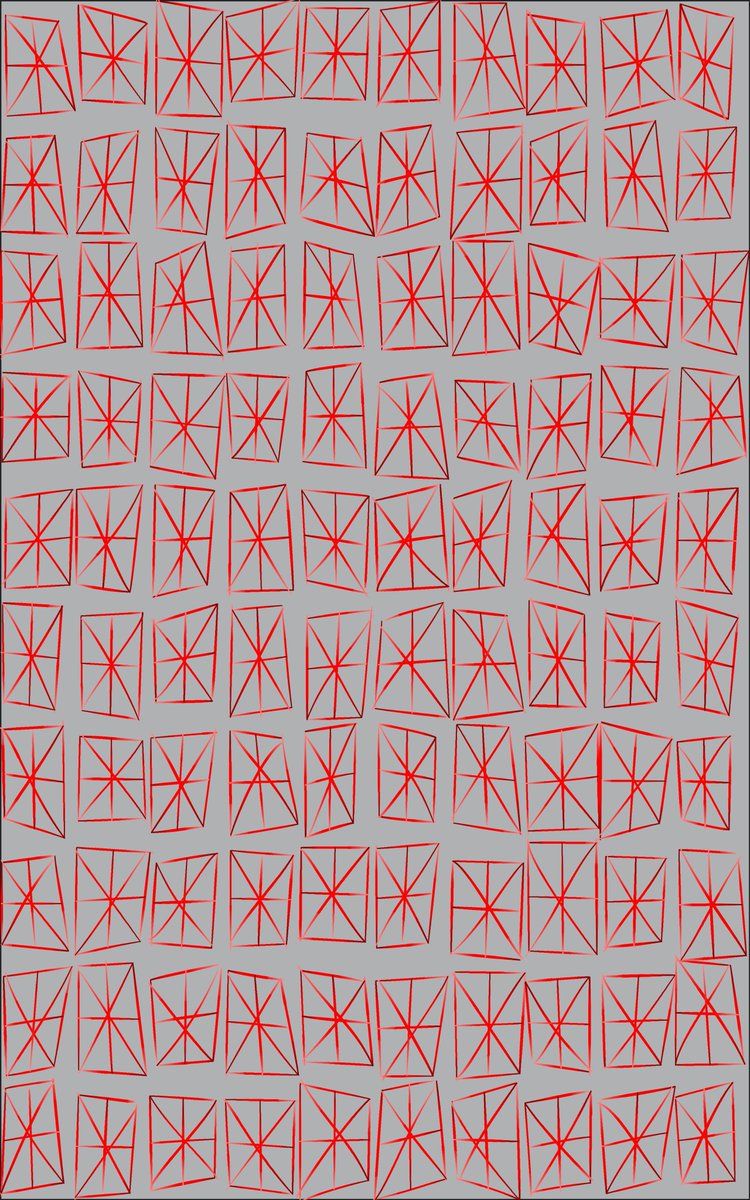 ChitrapataArts's tweet photo. Marking planes interlocked in grid
Artform: Abstract
Original size: 30 x 48 in
Type: Digital art
Medium: Print (original)
#markmaking #focus #mechanical #analytical #coursecorrection #wobble #stiff #erratic #musclememory #markmakingart #markmakingtools #fundamentalsofart https://t.co/SB8Rh2fxyF