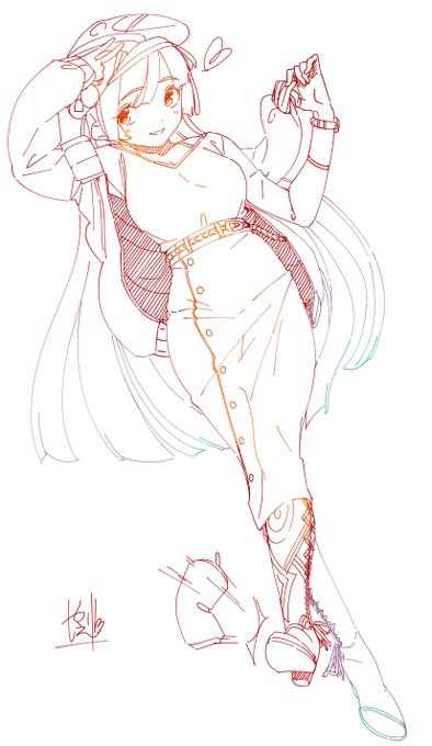 らくがき(`、3_🥫ヽ)_ 