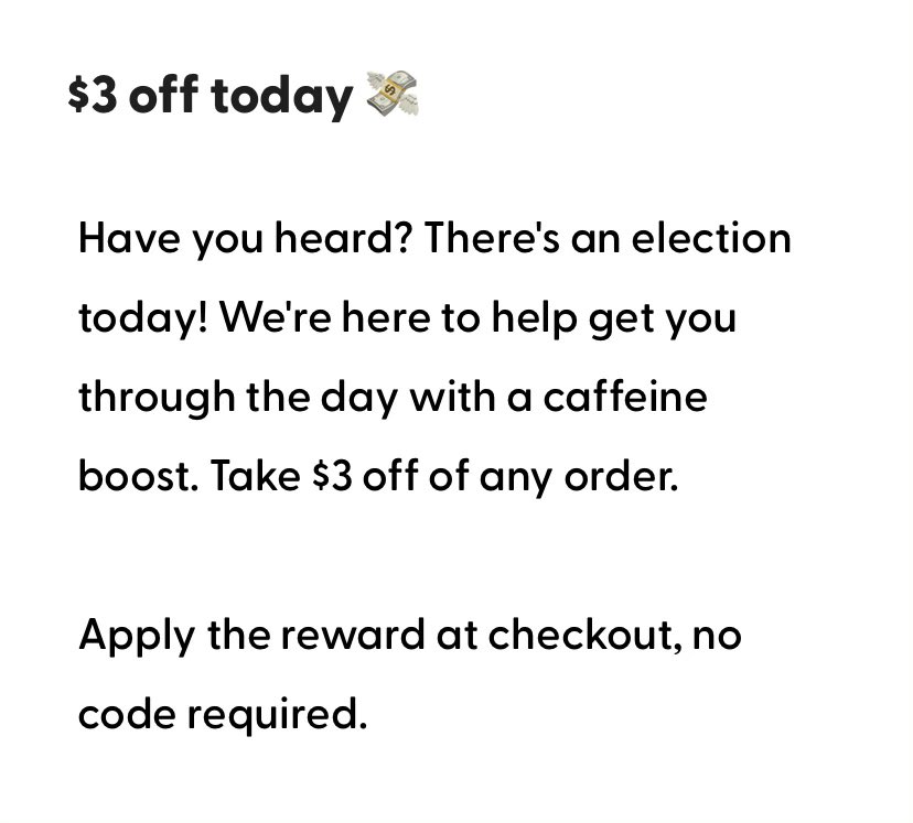 RoastersPhoenix's tweet image. Today is a big deal, but here’s another one! $3 OFF thanks to @odekoapp