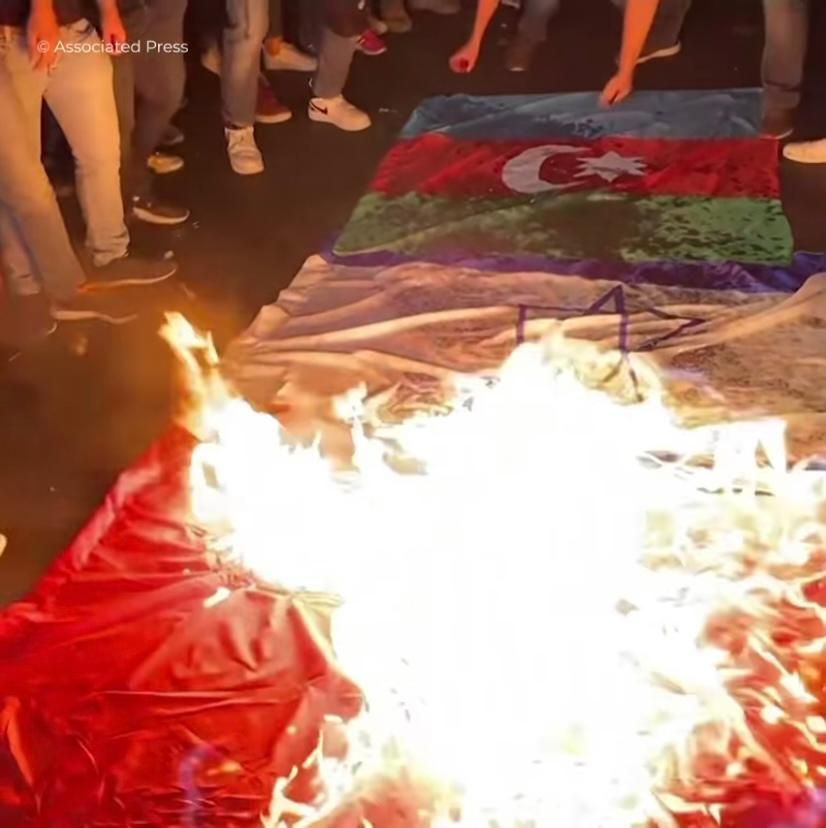 qubadova_sh's tweet photo. ARM PM said: You will meet TR in Vienna. A.Hovhanisyan said: We've surprise for Turkey. They burned Israeli flag in protest. A terror act happened near synagogue in Vienna. ASALA’s recognized Armenian terror org’ and cooperated with Islamic radicals in M.E. #StopArmenianTerrorism https://t.co/DaSSOJxW16