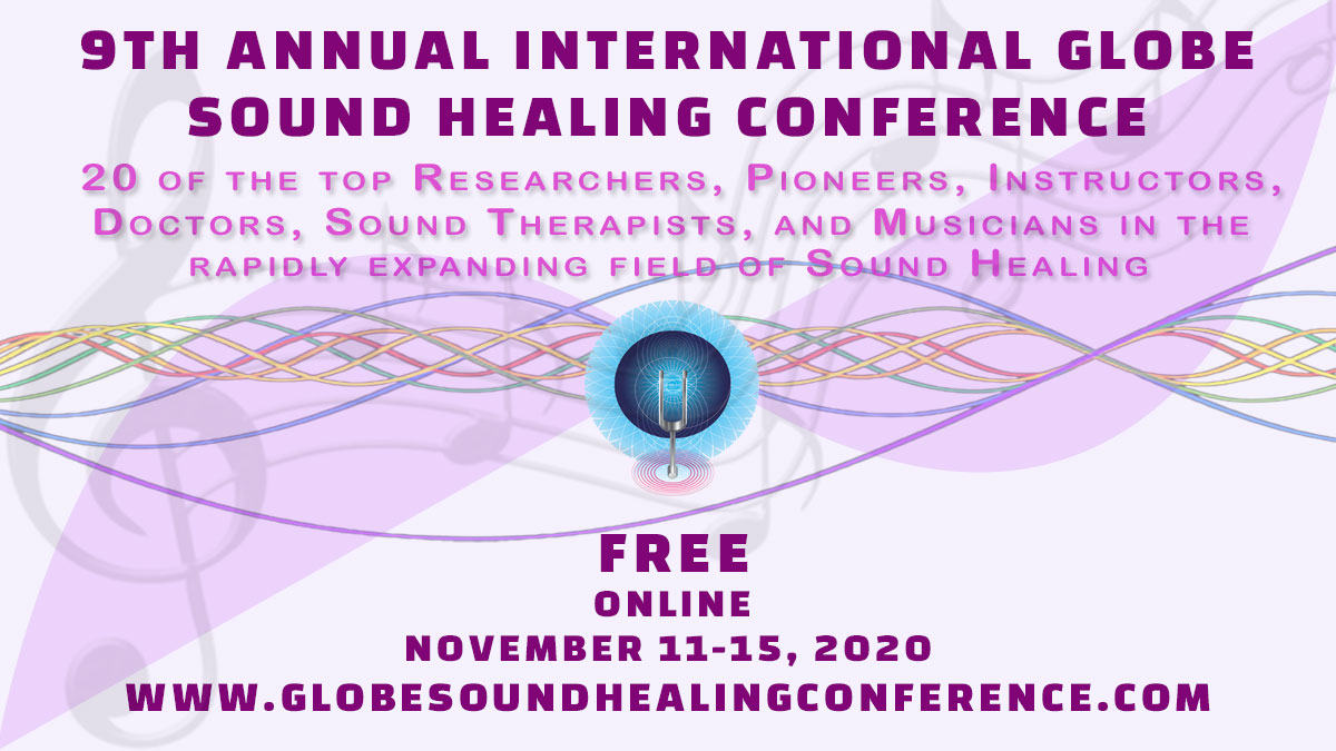 jnsuvo's tweet photo. Join us for ecstatic times, filled with information on vibrational healing, shared peace and stillness. It's free!
9th INTERNATIONAL GLOBE SOUND HEALING CONFERENCE
November 11-15, 2020
Online experience at https://t.co/nB2j6FpvEi
#SoundHealing #wellness #healingsounds #soundtable https://t.co/yRtghig8yc