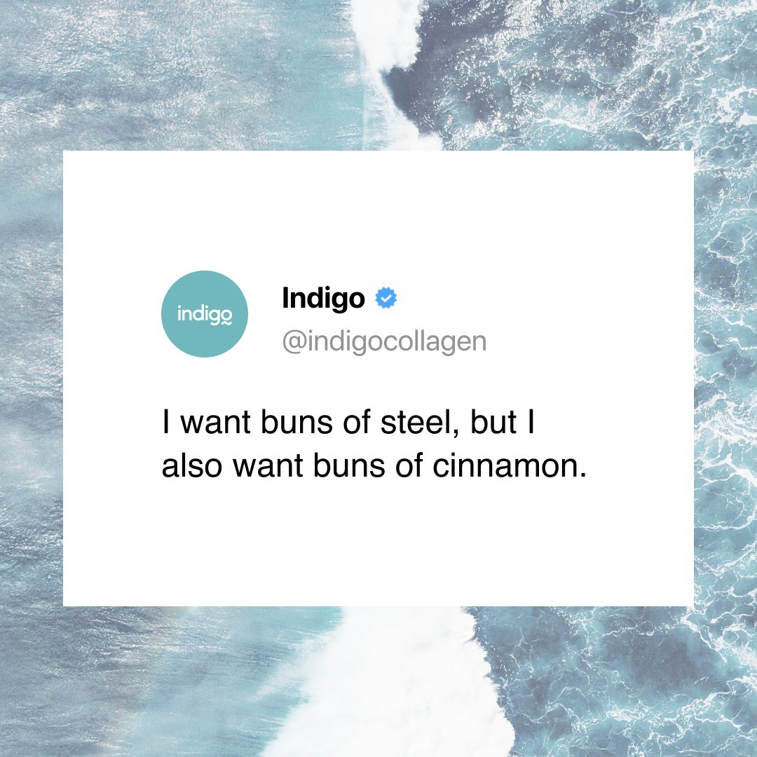 IndigoCollagen's tweet photo. There’s no shame in grabbing seconds—or thirds—on the cinnamon buns. 🤤
#indigogetter #wellnessisbeautiful #collagen #marinecollagen #collagenpowder #wellness #beauty #beautyboost #healthyhabits #cinnamonbuns #yummy #quotes #inspiration #motivation #thegoodquote https://t.co/baGLHRmePS