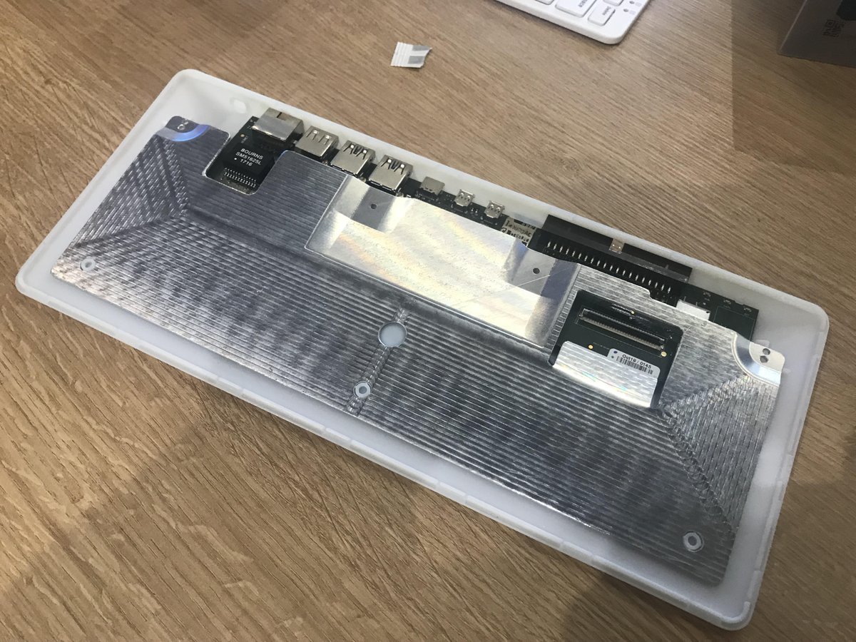 Raspberry_Pi's tweet photo. Is Raspberry Pi 400 really a left-handed computer? Did someone mention 1.GHz? And, is that a power button you see before you? Find out the answers to these questions and more in today's tasty #RaspberryPi400 blog post! https://t.co/kZcgW83aC0 https://t.co/xCDVPp7rhO
