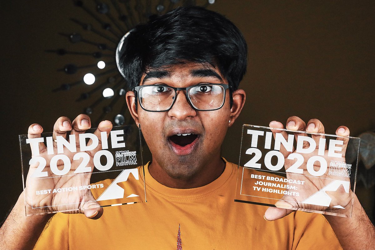 bvswwolfbyte's tweet image. That’s right... WBTV just took TWO Tindie awards at the biggest high school film festival in the world!! We also had many nominations throughout the festival. @HSFilmFest