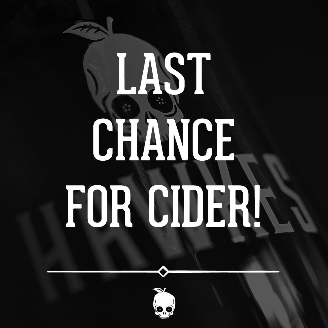 We're open for one last day THIS WEDNESDAY! Help us finish our kegs, with offers on pints and takeaway ciders to keep you stocked up through the long month 🙌
.
.
.
.
.
#Hawkes #HawkesCider #BeerMile #Taproom #Bermondsey #LondonCider #BuyCider #CiderShop