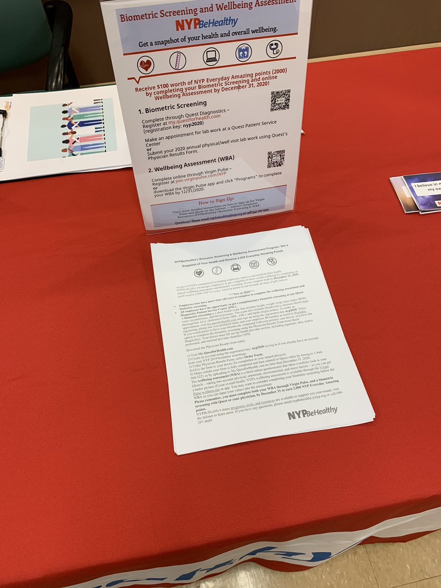 Felt like the perfect today to bring some uplifting energy to @NYPQueens with positive affirmations, de-stressing techniques, and info on our upcoming programming 😊☀️❤️ #nypbehealthy