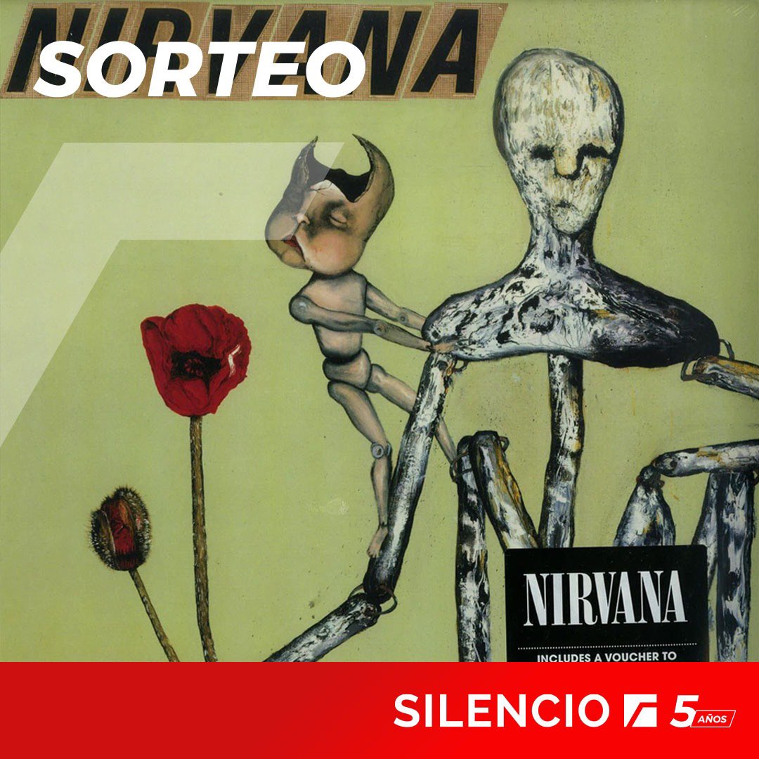 👀 Ah, pero mirá este sorteo 👀 

🎸 “Incesticide”, de Nirvana, en vinilo 🎸 

🚨 Participás de la siguiente manera:

1) Seguinos ✅
2) RT a esta publicación ✅