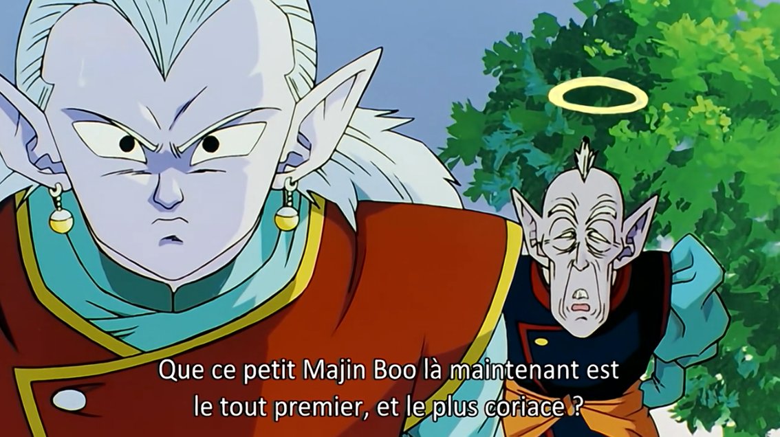 Du côté de Kid buu nous avons : La Toei (Dbz et Db Kai) :"Tu n'as rien à voir avec les autres Boo qu'on a vu jusqu'ici" "Plus fort que tous ceux qu'on a combattus jusqu'à présent !" "Il est redevenu lui-même, le plus coriace et le plus puissant Majin Boo!"" Ce petit Maj"