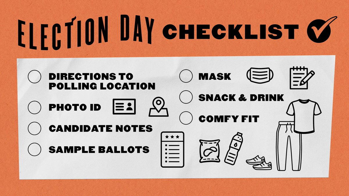 Find your nearest polling or ballot drop-off location:  https://iwillvote.com/&nbsp;Have the tools you need to make a safe and informed decision (checklist courtesy of our partners  @MiamiHEAT):
