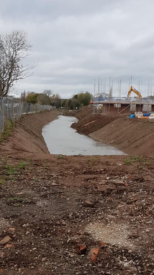 Derby_Canal's tweet photo. Photos of the cut in Spondon and the new cycle path https://t.co/U7r8n4Vr3N