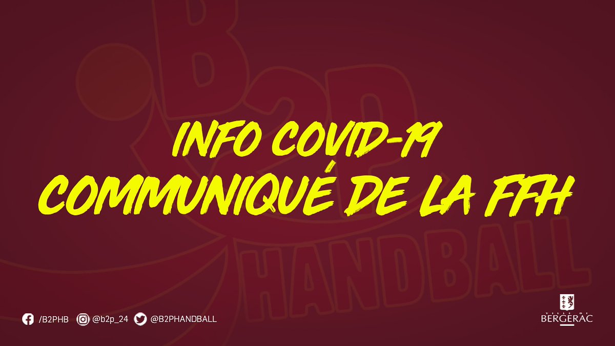 B2PHANDBALL's tweet photo. 1/2
⚠️🚨 COMMUNIQUÉ DE LA FÉDÉRATION FRANÇAISE DE HANDBALL 🚨⚠️

➡️ En l’absence à ce jour d’instructions précises du Ministère des Sports, la COC: https://t.co/URL87IWn8c