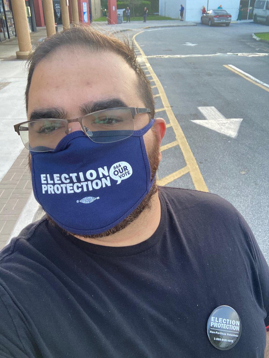 MiamiFoundation's tweet photo. Today, our team is out of office — casting ballots, working the polls and spreading the word about #ElectionDay. The polls are open until 7 p.m. Have a question? Visit https://t.co/rY4dtajefC. https://t.co/LLNZHmX00t