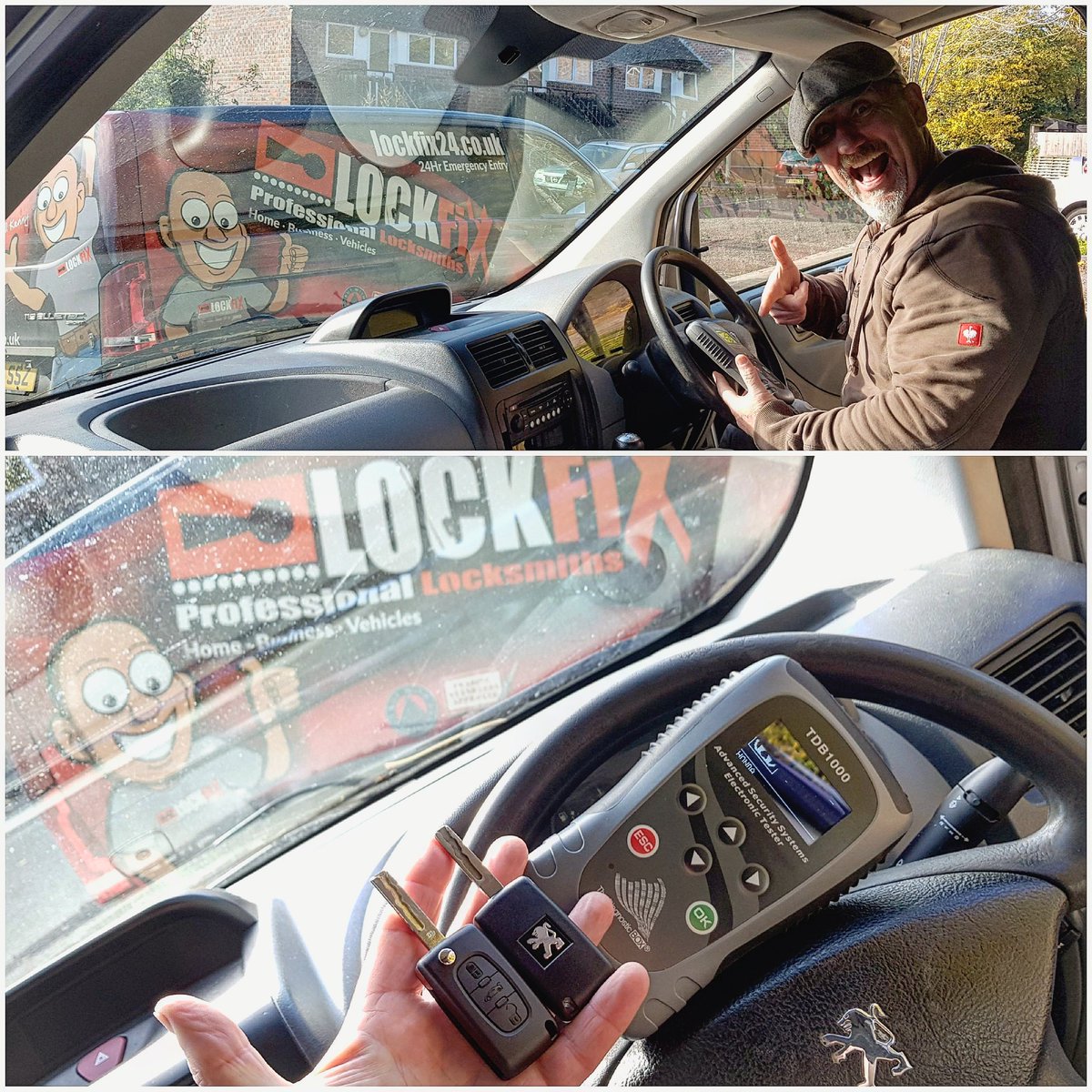 Love this little machine, programmed a new remote flip key into a chaps Peugeot Expert Van in seconds, he didn't even have time to make me a brew ☕😜👍🔑@diagnosticbox #locksmith #inexeter #Exeter #Devon #topsham #eastdevon #exeterbusiness #peugeotexpert #sparekeys #lostcarkeys