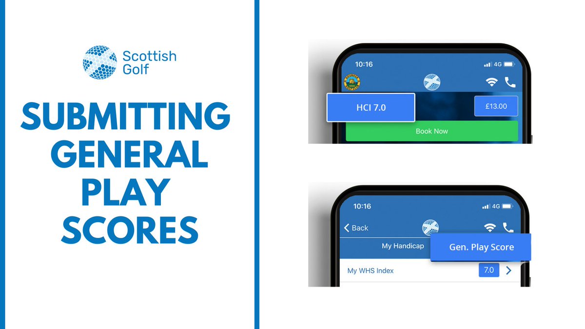 ScottishGolf's tweet photo. ⛳️ | General Play Scores

One of the major benefits of WHS is the option to submit scores under General Play. This can be done at any time over a measured course.

Find out how you can do this in the Scottish Golf App 👉https://t.co/lY5NyWLCNg https://t.co/uUG0VvWIoH