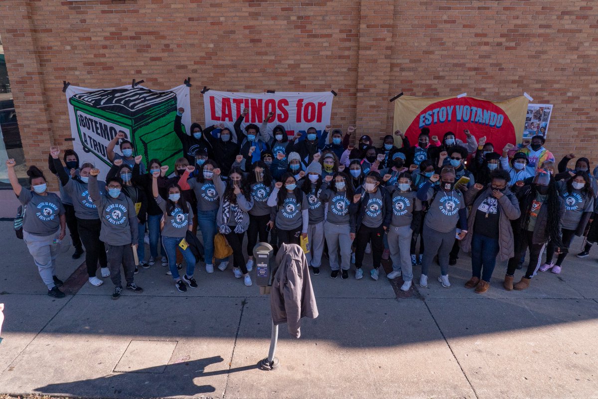 JosephBrusky's tweet photo. .@VDLF_Action Check out this beautiful group of Milwaukee @YESstudents ready to hit doors to get out the vote! Our future is in good hands!
#vote #VoteHateOut #Vote2020 https://t.co/X262RZBQa2